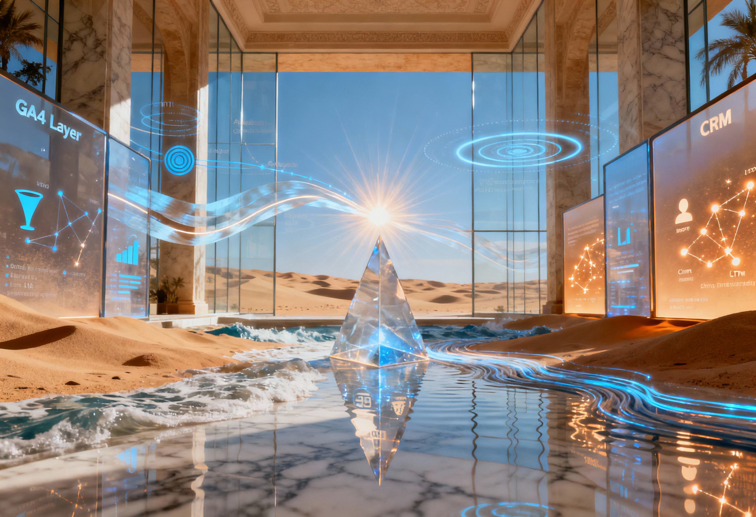 GA4 + CRM: A Multichannel Measurement Guide for the Gulf